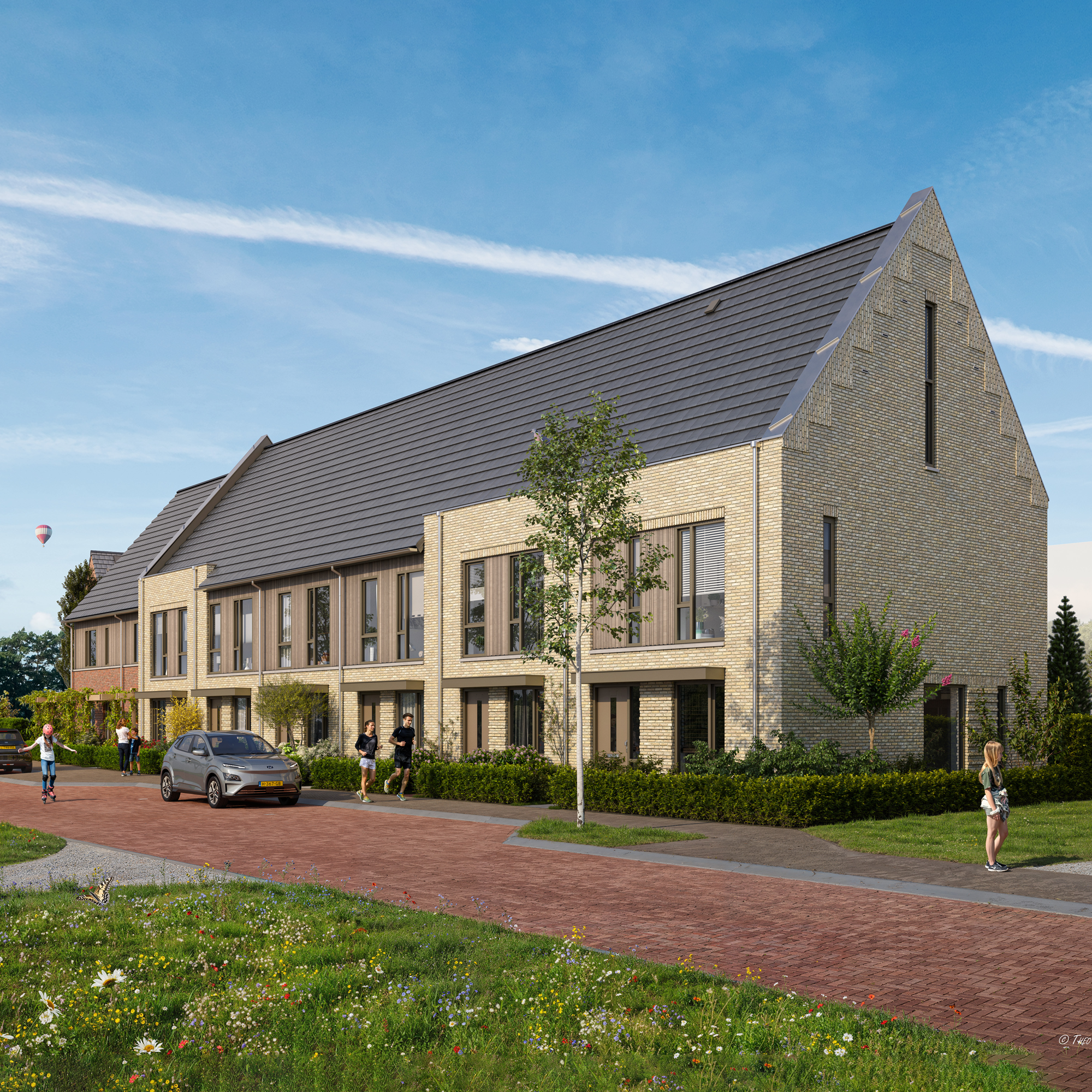 Waterviolier-rijwoning